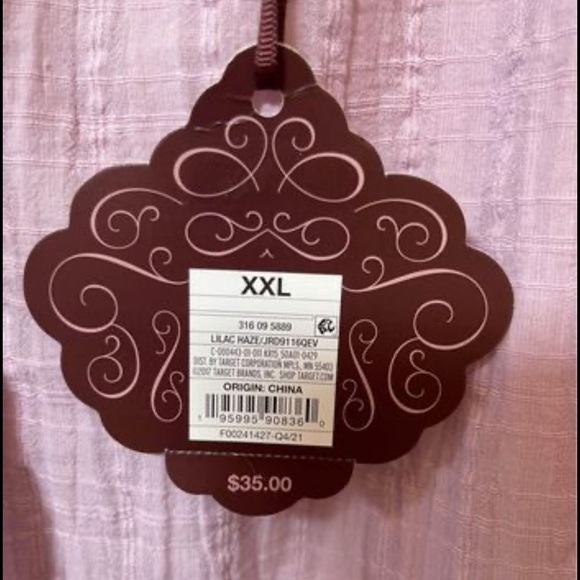 NWT: Knox Rose Sleeveless Violet A-Line dress with Adjustable Shoulder Size XXL - Picture 5 of 6